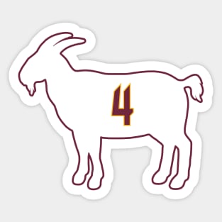 Evan Mobley Cleveland Goat Qiangy Sticker